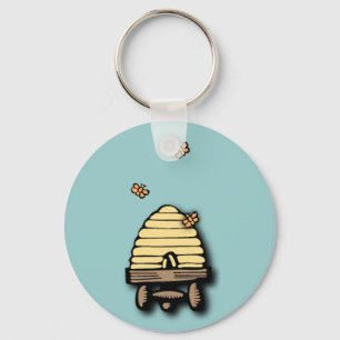 Porte-clés Busy Beehive Key Chain