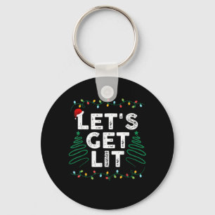 Porte-clés Buvons Lit Boire Drôle cadeau de Noël