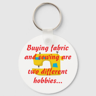 Porte-clés Buying and Sewing