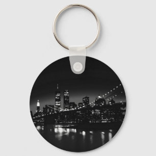 Porte-clés BW New York City la nuit