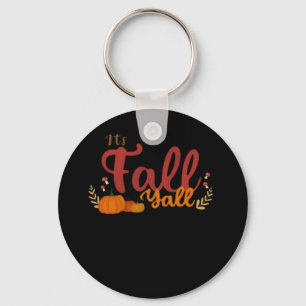 Porte-clés C’est automne Y’all Automne Citrouilles et champig