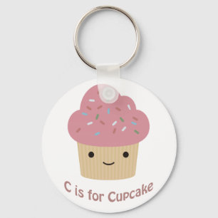 Porte-clés C is for cupcake