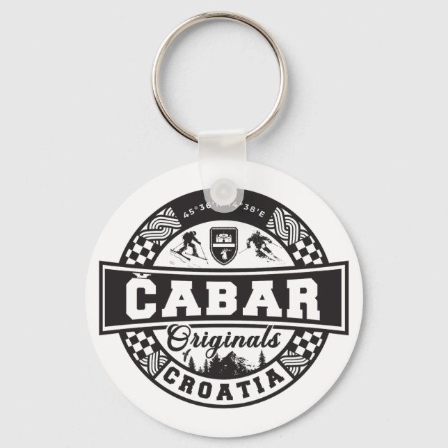 Porte-clés Čabar Originals (Recto)