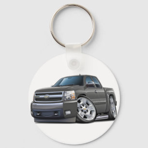 Porte-clés Cabine élargie Silverado Gris Chevy