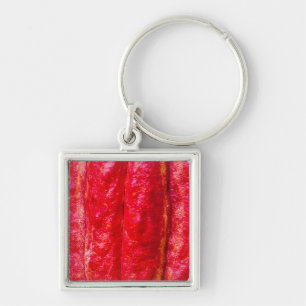 Porte-clés cabosse rouge