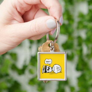 Porte-clés cacahuètes   Charlie Brown est en panne