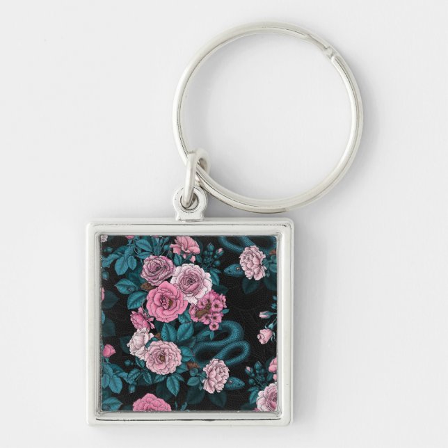 Porte-clés Caché en rose 2 (Devant)