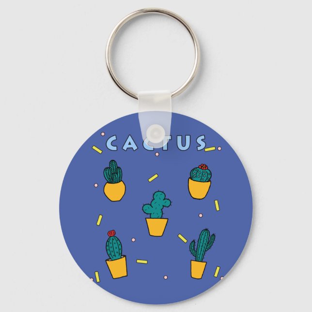 Porte-clés Cactus (Recto)