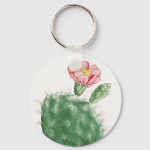 Porte-clés Cactus Cochenillifer, Illustration Antique, 1799 