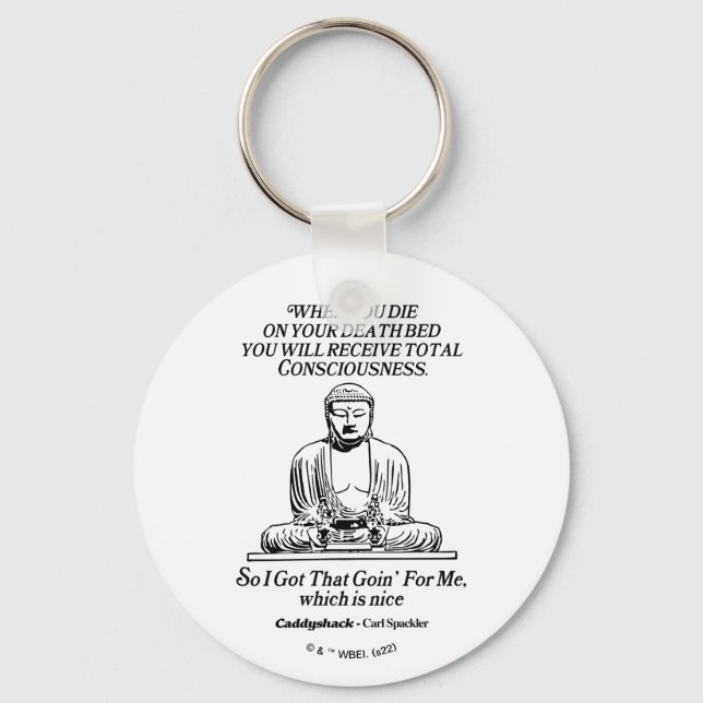 Porte-clés Caddyshack J'Ai Compris Ça Me Va (Recto)