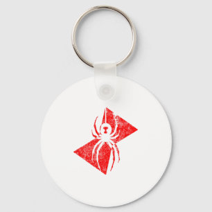 Porte-clés Cadeau Black Widow Spider _1