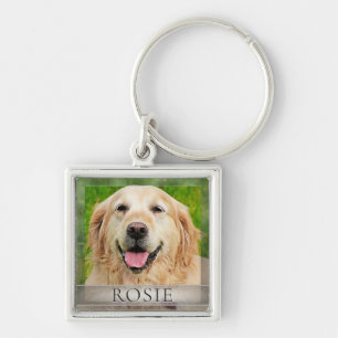 Porte-clés Cadeau commémoratif de chien personnalisé