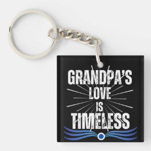 Porte-clés Cadeau cool grand-père Papa grand-père moderne gra