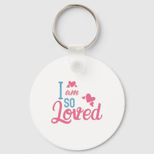 Porte-clés Cadeau Couple Je Suis Si Aimé