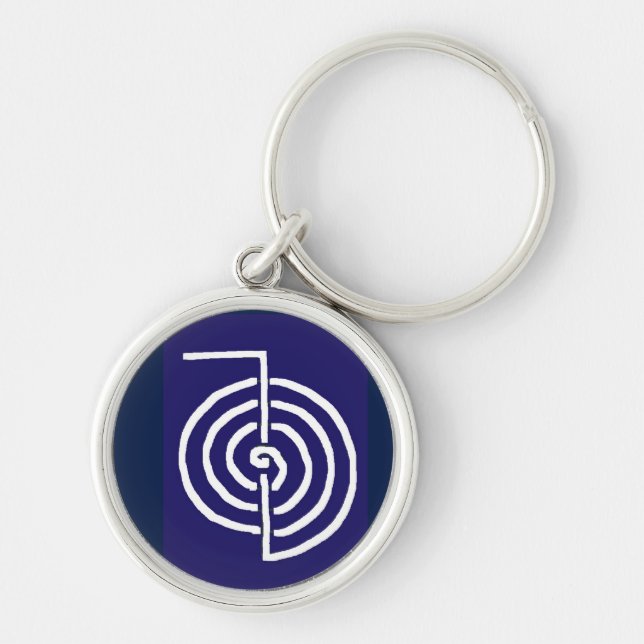 Porte-clés Cadeau curatif de base de MODÈLE de symbole de (Devant)