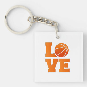 Porte-clés Cadeau d'amateur de basket-ball - Porte - clé pers