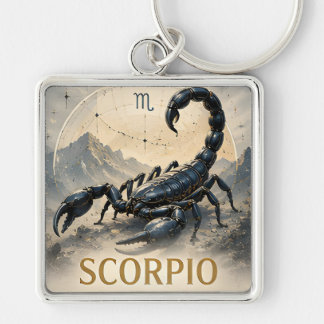 Porte-clés Cadeau d'astrologie d'anniversaire du signe du zod