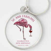 Cadeau de 50e anniversaire Flamant Rose Nouveauté
