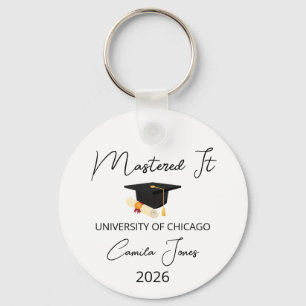 Porte-clés Cadeau de fin d'études de master pour elle, De