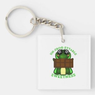 Porte-clés Cadeau de grenouille de douceur personnalisé inoub