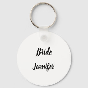 Porte-clés Cadeau de mariée Nom personnalisé Cadeaux Mariage