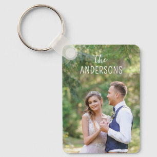 Porte-clés Cadeau de souvenir de couple de mariage personnali