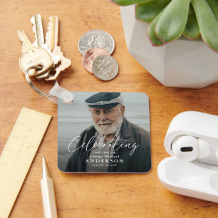 Porte-clés Cadeau de sympathie funéraire de photo personnalis