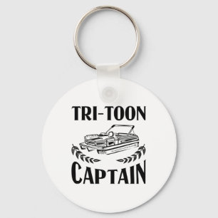 Porte-clés Cadeau drôle pour capitaine de bateau ponton homme