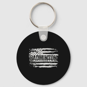 Porte-clés Cadeau du joueur de badminton