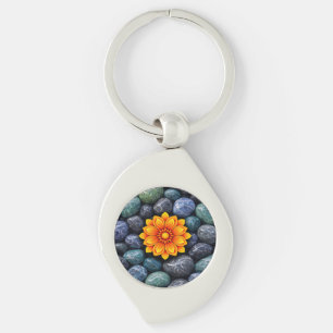 PORTE-CLÉS CADEAU FLEUR MÈRE FILLE SŒUR ENSEIGNANTE AMIE