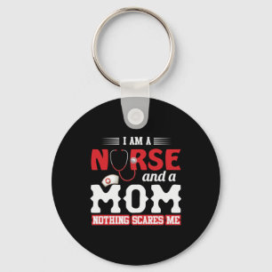 Porte-clés Cadeau infirmière   Je Suis Infirmière Et Maman