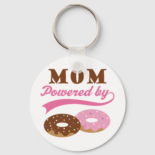 Porte-clés Cadeau Maman (Donuts) (Recto)