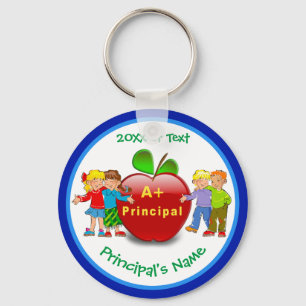 Porte-clés Cadeau personnalisé bon marché pour le principal, 