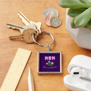 Porte-clés Cadeau personnalisé de la fête des mères