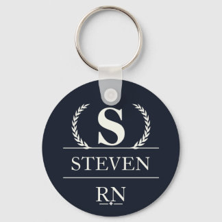 Porte-clés Cadeau personnalisé d'infirmière diplômée avec mon