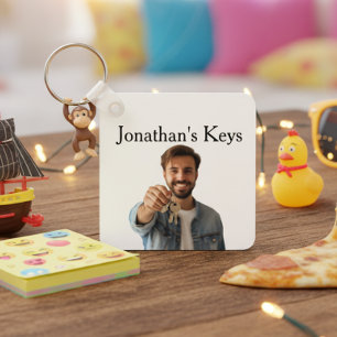 Porte-clés Cadeau photo personnalisé amusant