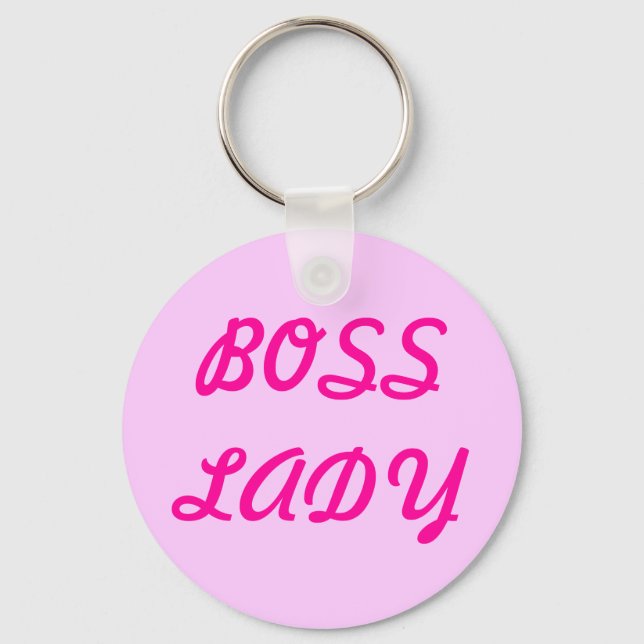 Porte-clés Cadeau Porte - clé Boss Lady (Recto)