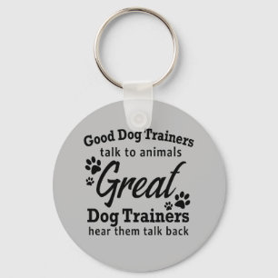 Porte-clés Cadeau Porte - clé de l'entraîneur de chien