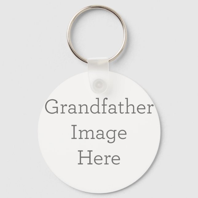 Porte-clés Cadeau Porte - clé grand-père personnalisé (Recto)