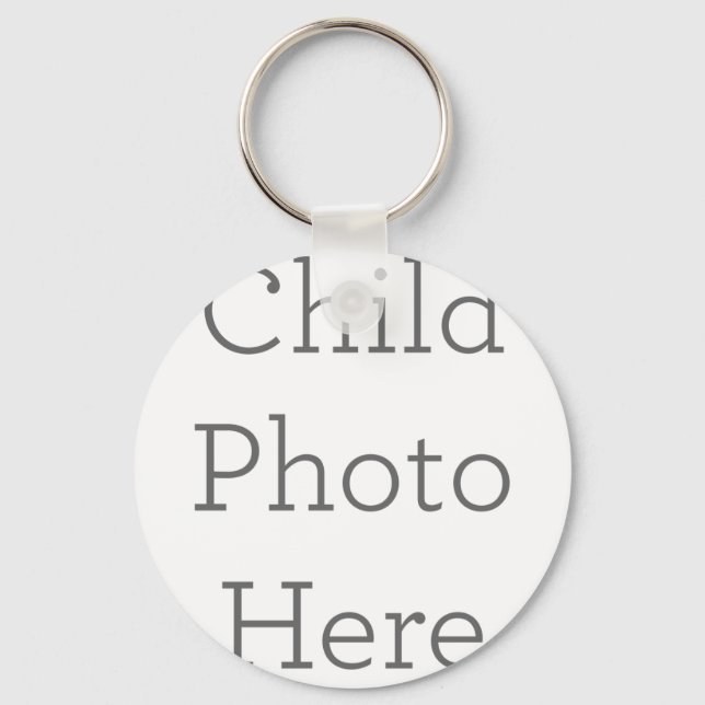 Porte-clés Cadeau Porte - clé photo enfant personnalisé (Recto)