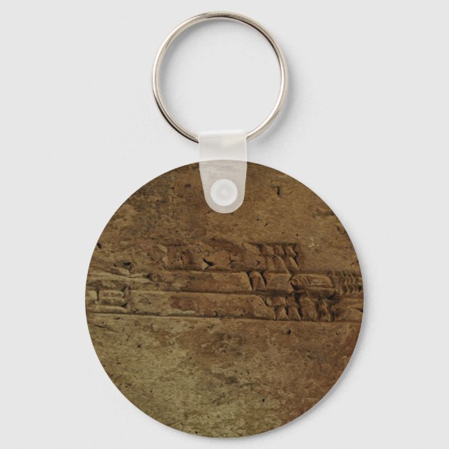 Porte-clés Cadeau Porte - clé "Sumerian Cuneiform Writing" (Recto)