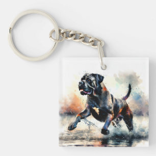 Porte-clés Cadeau pour amateur de chien Cane Corso