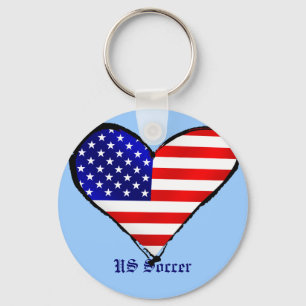 Porte-clés Cadeaux américains du football des USA d'amant du