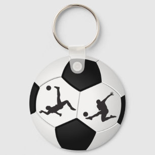 Porte-clés Cadeaux bon marché frais du football, porte - cl