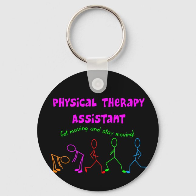 Porte-clés Cadeaux d'aide en physiothérapie (Recto)