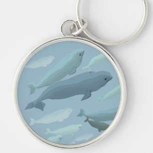 Porte-clés Cadeaux d'art de baleine de porte - clé de baleine