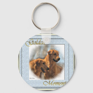 Porte-clés Cadeaux d'art Golden Retriever