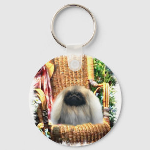 Porte-clés Cadeaux d'art Pekingese