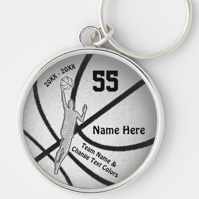 Porte-clés Cadeaux de basket-ball pour des garçons, (Devant)