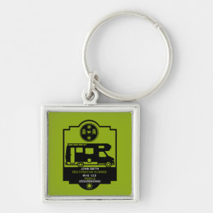 Porte-clés Cadeaux de camping à moto